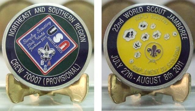 22nd World Scout Jamb Coin Final