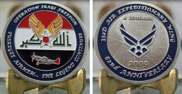 332d AEW Dining In Coin Final