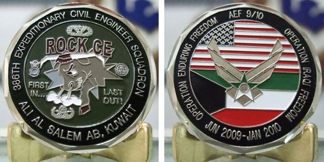 386th ECES Coin Final