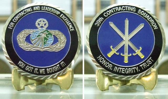 39th Contracting Sq Coin Final