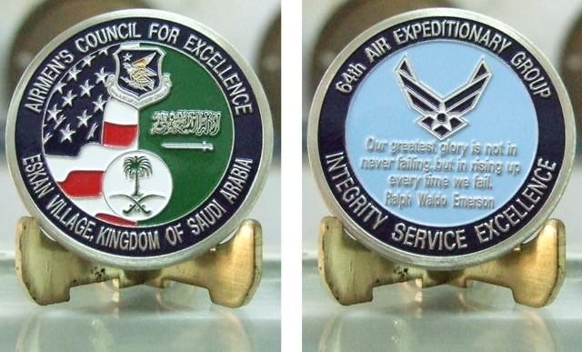64th AEG Airmens Council Coin Final