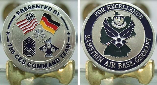 786 CES Command Team Coin Final