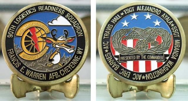 90th LRS CC Coin Final
