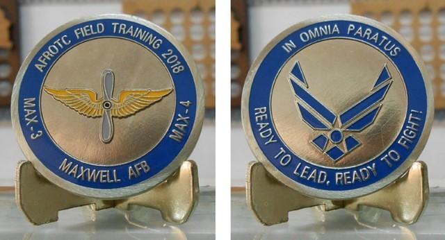 AFROTC Field Training 2018 Coin Final