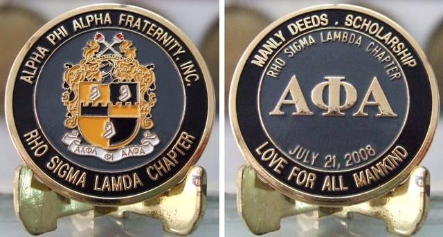 Alpha Phi Alpha Lambda Ch Coin Final