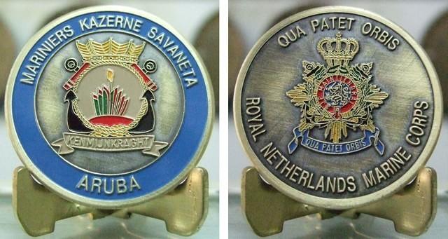 Aruba Mariniers Coin Final