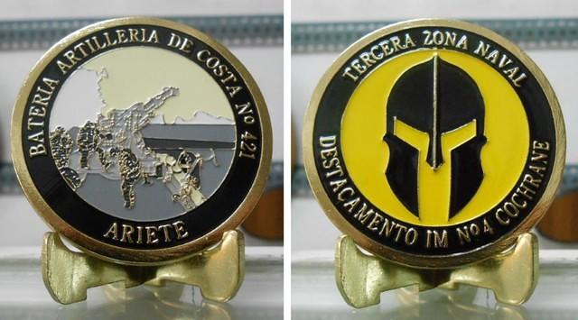 Bat Artilleria de Costa 421 Coin Final