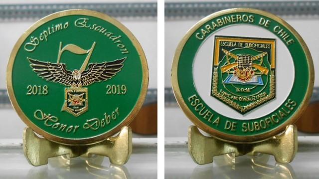 Carabineros Septimo Esc Coin Final