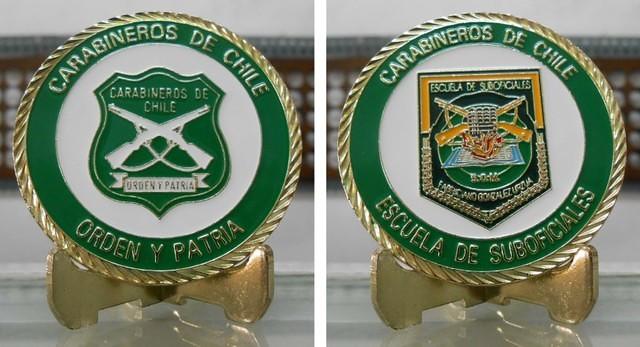 Carabineros de Chile Coin Final