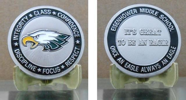 Eisenhower Middle School Coin