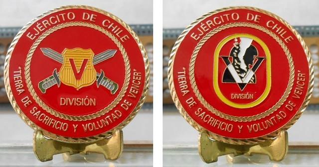 Ejercito de Chile Division Coin Final 2