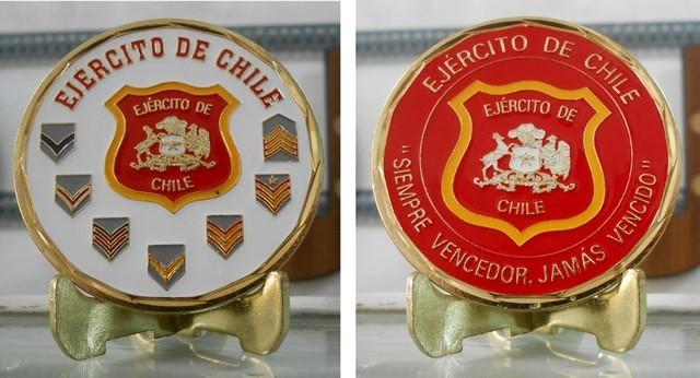 Ejercito de Chile Ranks coin Final