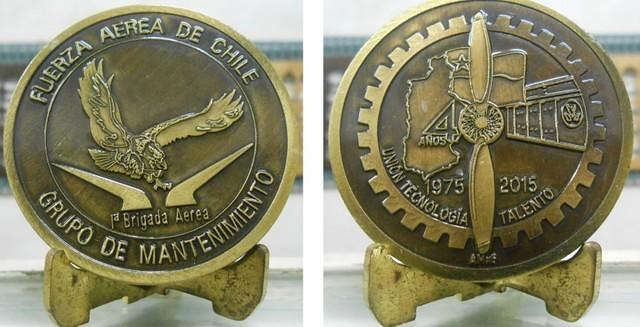 Fuerza 40 Anos Coin Final