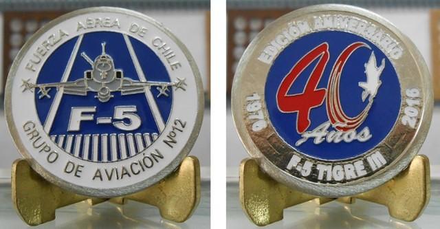 Fuerza 40 Anos F5 Coin Final