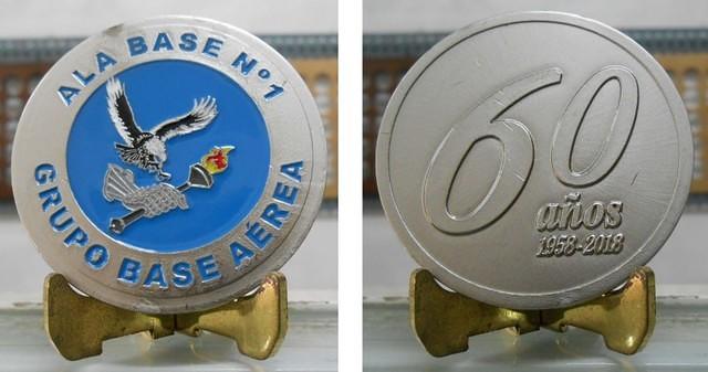 Fuerza Ala Base 60 Anos Coin Final