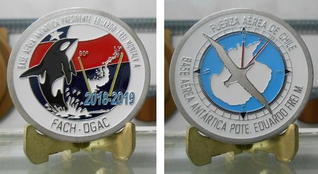 Fuerza Antartica 2019 Coin Final
