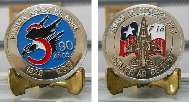 Fuerza Avia No 3 Coin Final