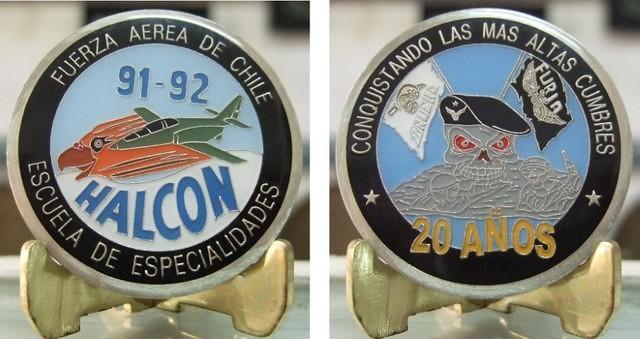 Fuerza Halcon Coin Final