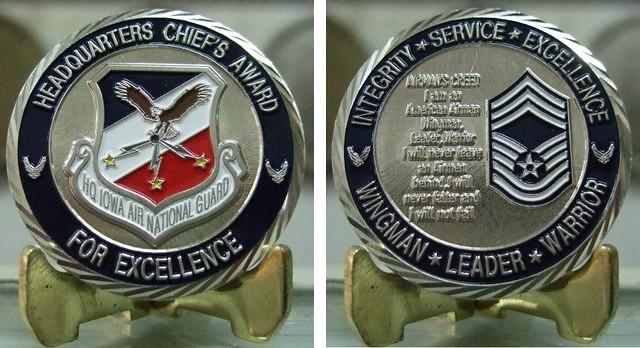 Iowa ANG Chief Coin Final