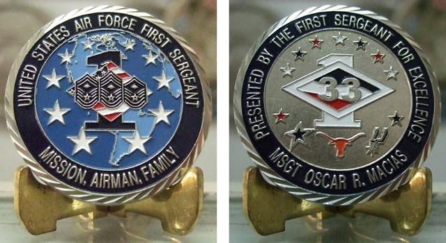 MSGt Oscar Macias Coin Final