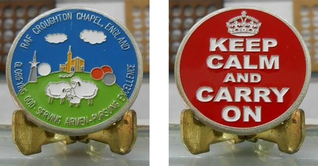 Raf Croughton Chapel Coin Final (2)