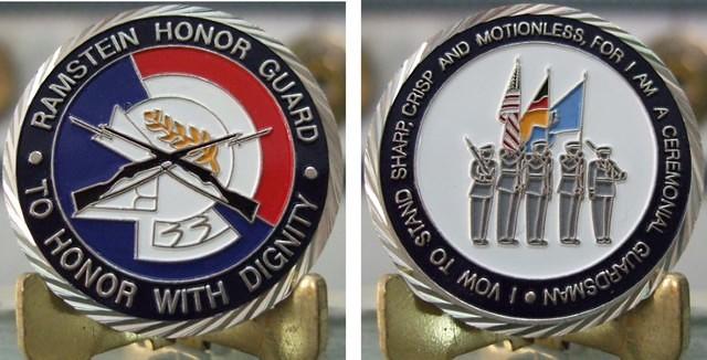 Ramstein Honor Guard Coin Final