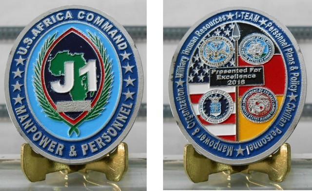 USAFRICA J1 Coin Final