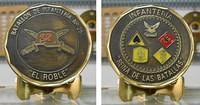 Bat Inf 25 El Roble Coin Final 2