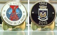 Fuerza 30 Anos Coin Final