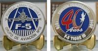 Fuerza 40 Anos F5 Coin Final