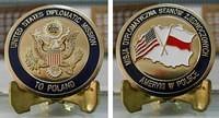 US Diplomatic Warsaw Poland Coin Final