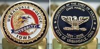 Urbandale Police Dave Hamlin Coin Final